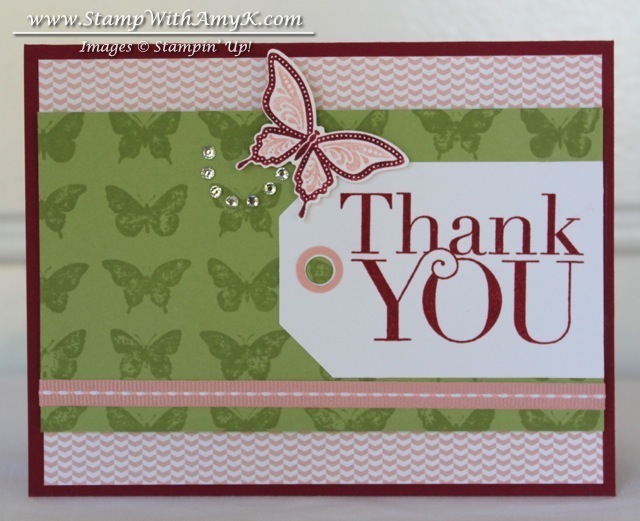 Best of Butterflies and Another Thank You Card – Stampin’ Up! – Stamp ...