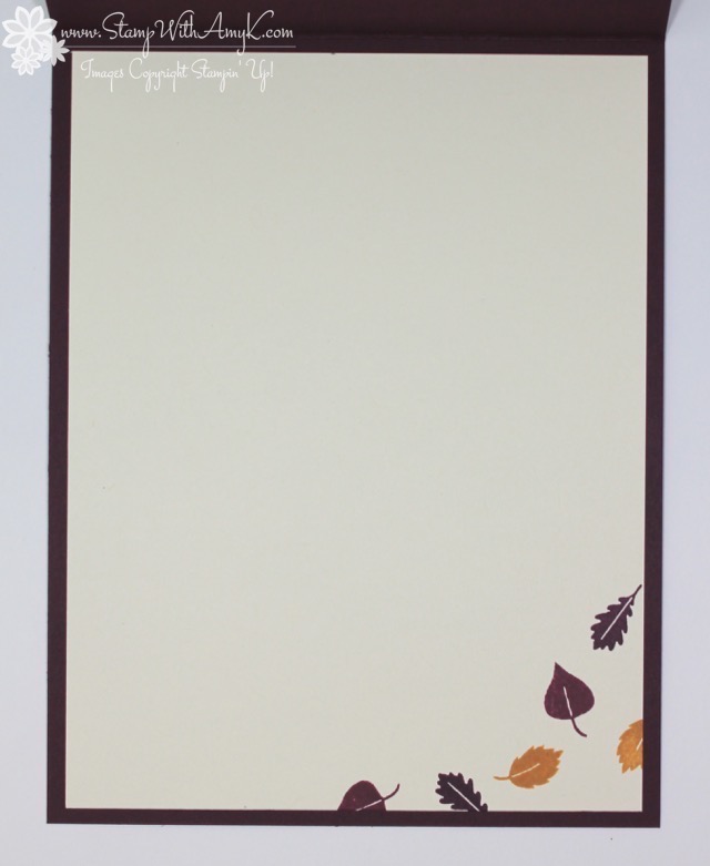 Stampin’ Up! Among the Branches Embossed CAS Card – Stamp With Amy K