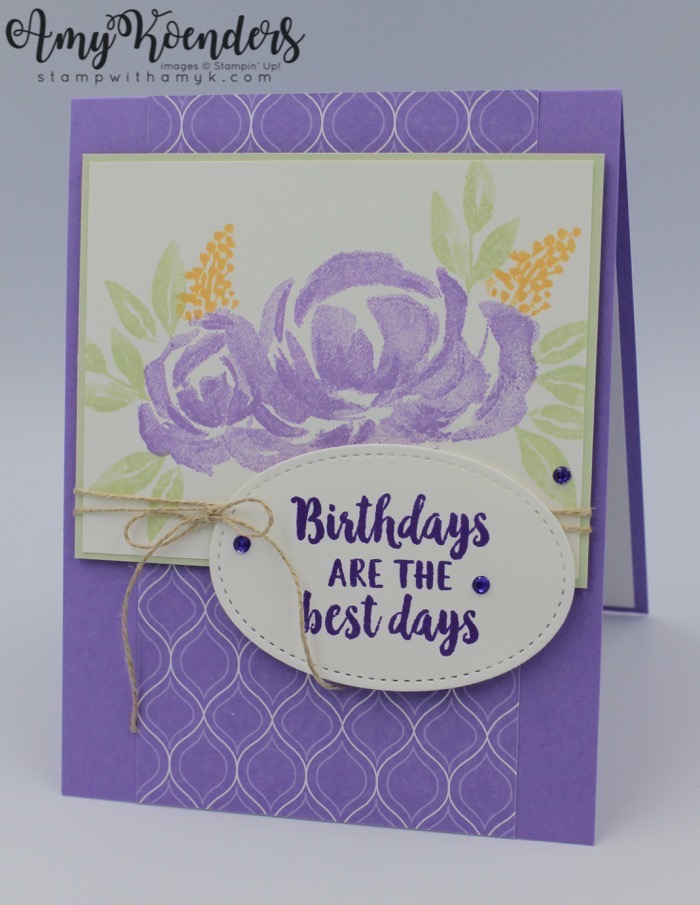 Stampin’ Up! Beautiful Friendship Birthday Card for the Inkin’ Krew ...