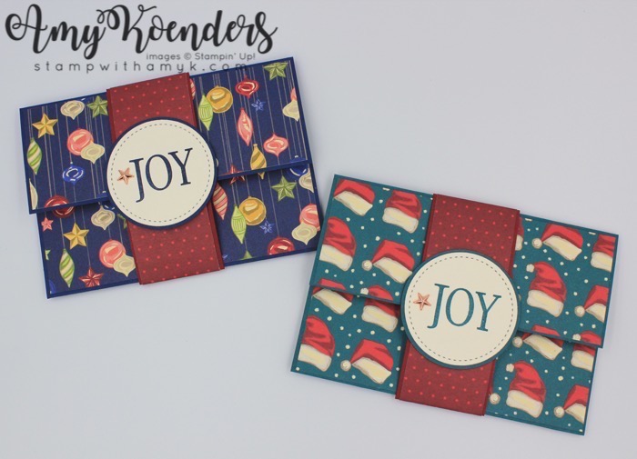 Stampin’ Up! So Many Stars Gift Card Holder With Video Tutorial Stamp With Amy K