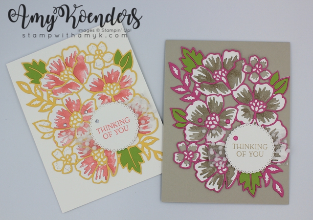 Stampin’ Up! Blossoms In Bloom Thinking Of You Card With Video Tutorial ...