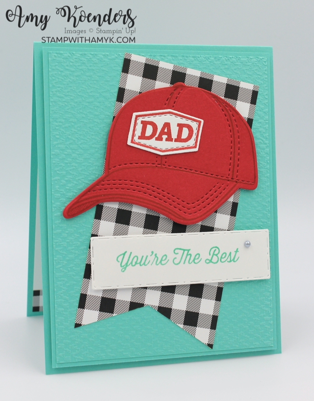 Stampin' Up! Hats Off Father's Day Card With Video Tutorial
