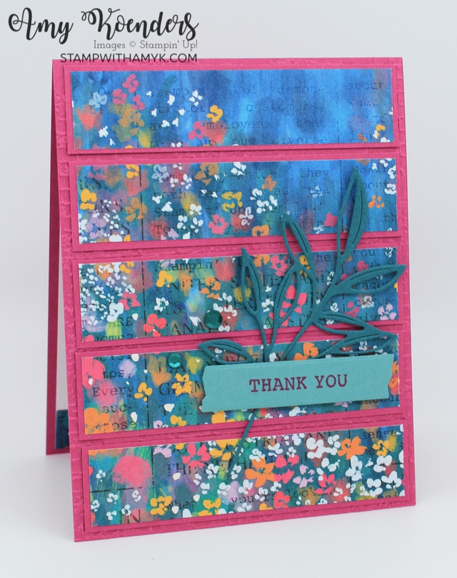 Stampin’ Up! Gorgeously Made Thank You Card – Stamp With Amy K