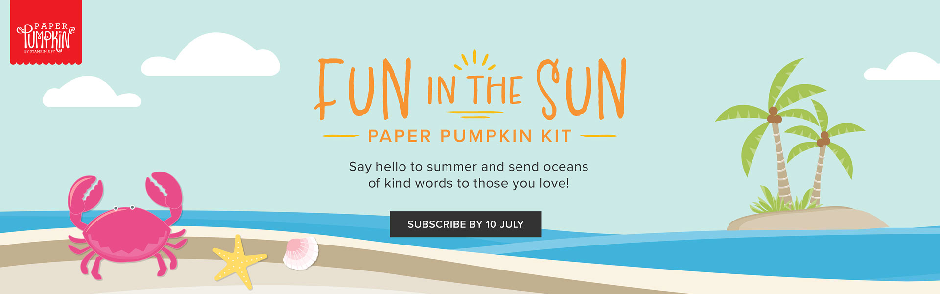 Stampin' Up! June Paper Pumpkin Kit – Welcome Inn – Stamp With Amy K