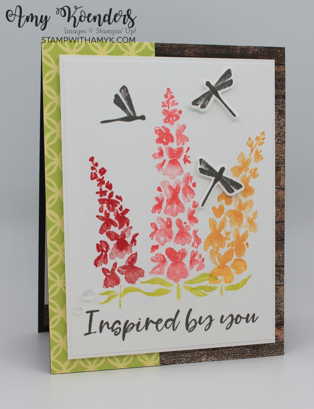 Stampin' Up! Inspiring Snapdragons Inspired By You Card – Stamp