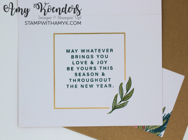 Stampin’ Up! Christmas Wishes Card Kit – Stamp With Amy K