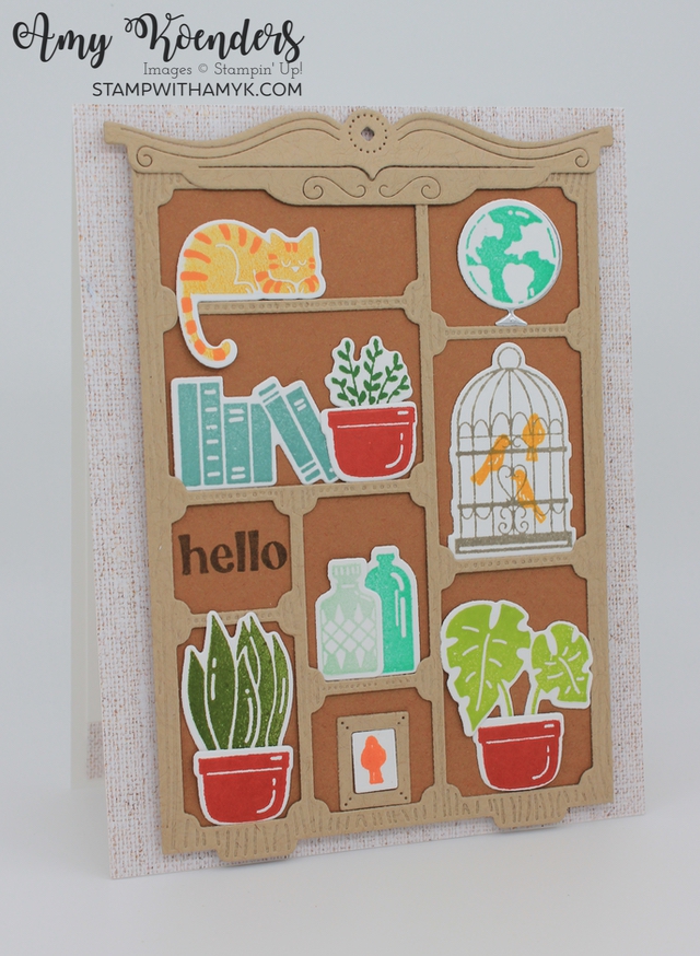 Stampin' Up! On Display Hello Card With Video Tutorial – Stamp