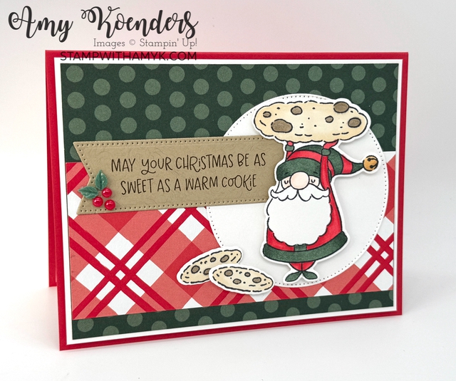 Stampin’ Up! Merry Mischief Christmas Cookie Card With Video Tutorial ...
